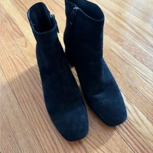 Elegant Black Geox Ankle Boots